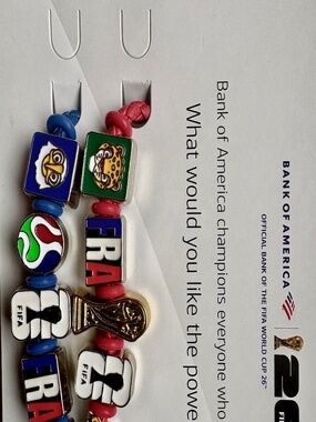 FIFA World Cup 2026 Fan Fav Bracelet Combo with France, World Cup & NYC Charms